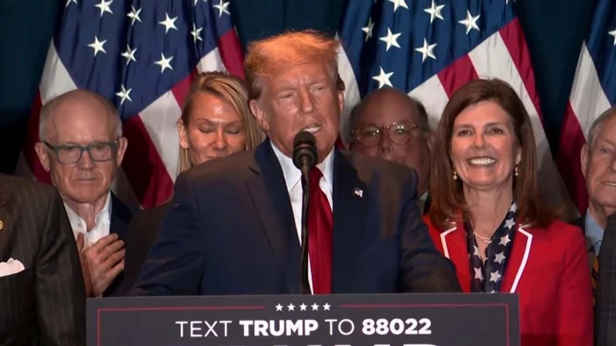 Trump wins South Carolina Republican primary, beating Nikki Haley in her home state; Trump wins; Trump wins South Carolina; hlwupdate.com; hlwupdate; hlw update;
